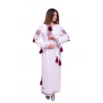 Embroidered Dress "Stylish Folk"